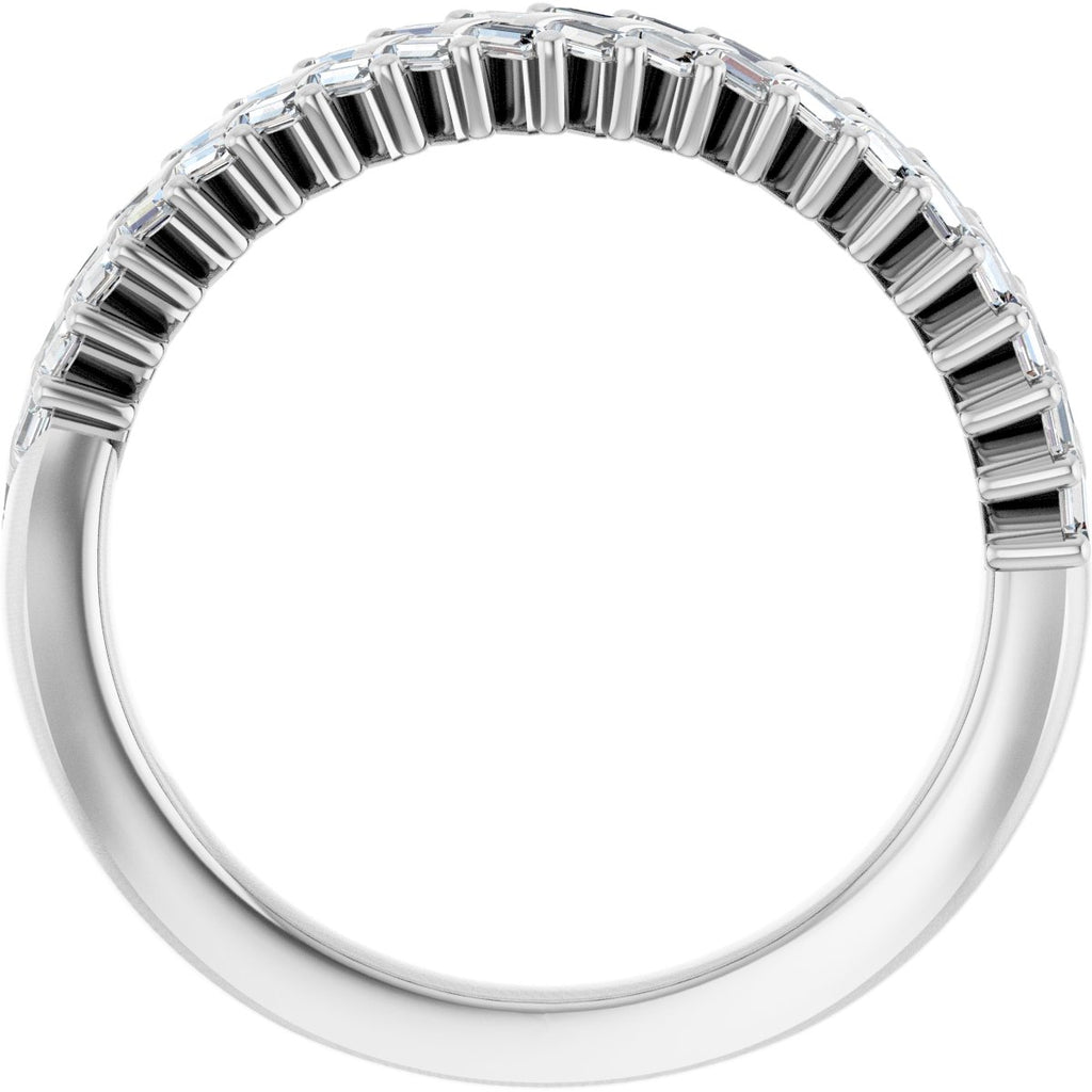 Double Row Anniversary Band