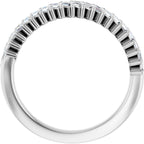 Double Row Anniversary Band