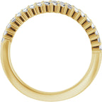 Double Row Anniversary Band