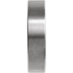 Comfort-Fit Flat Band with Satin Finish