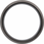 Comfort-Fit Half Round Band with Satin Finish