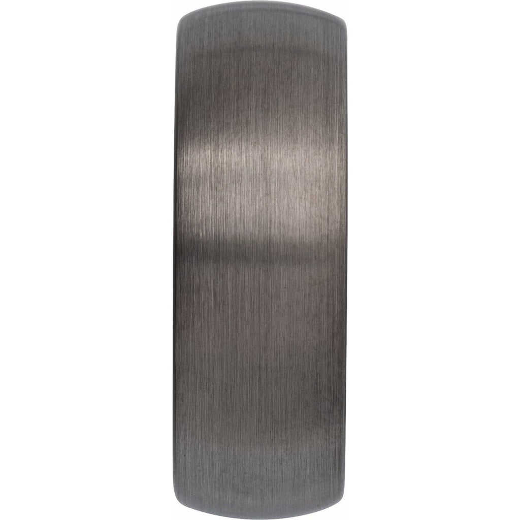 Comfort-Fit Half Round Band with Satin Finish