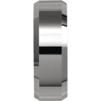 Tungsten Beveled Edge Band
