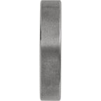 Comfort-Fit Flat Band with Satin Finish
