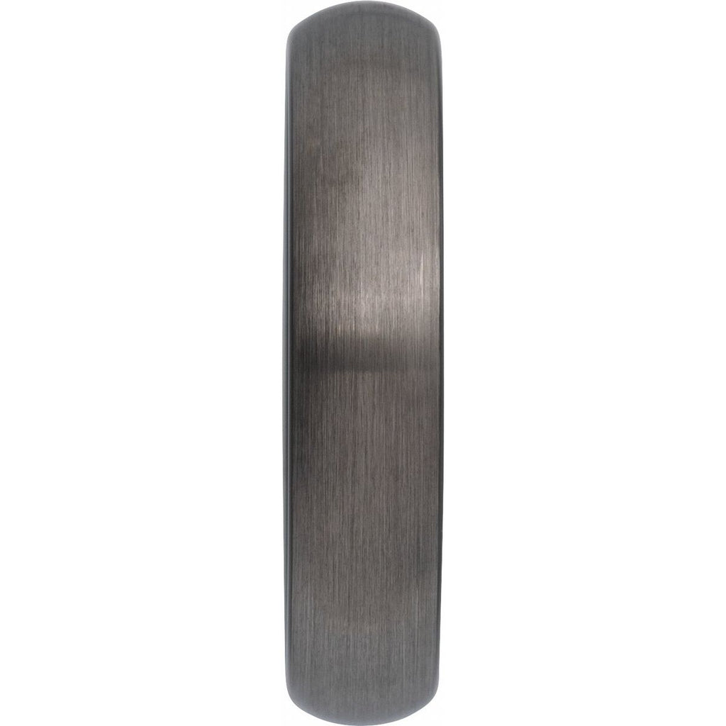 Comfort-Fit Half Round Band with Satin Finish