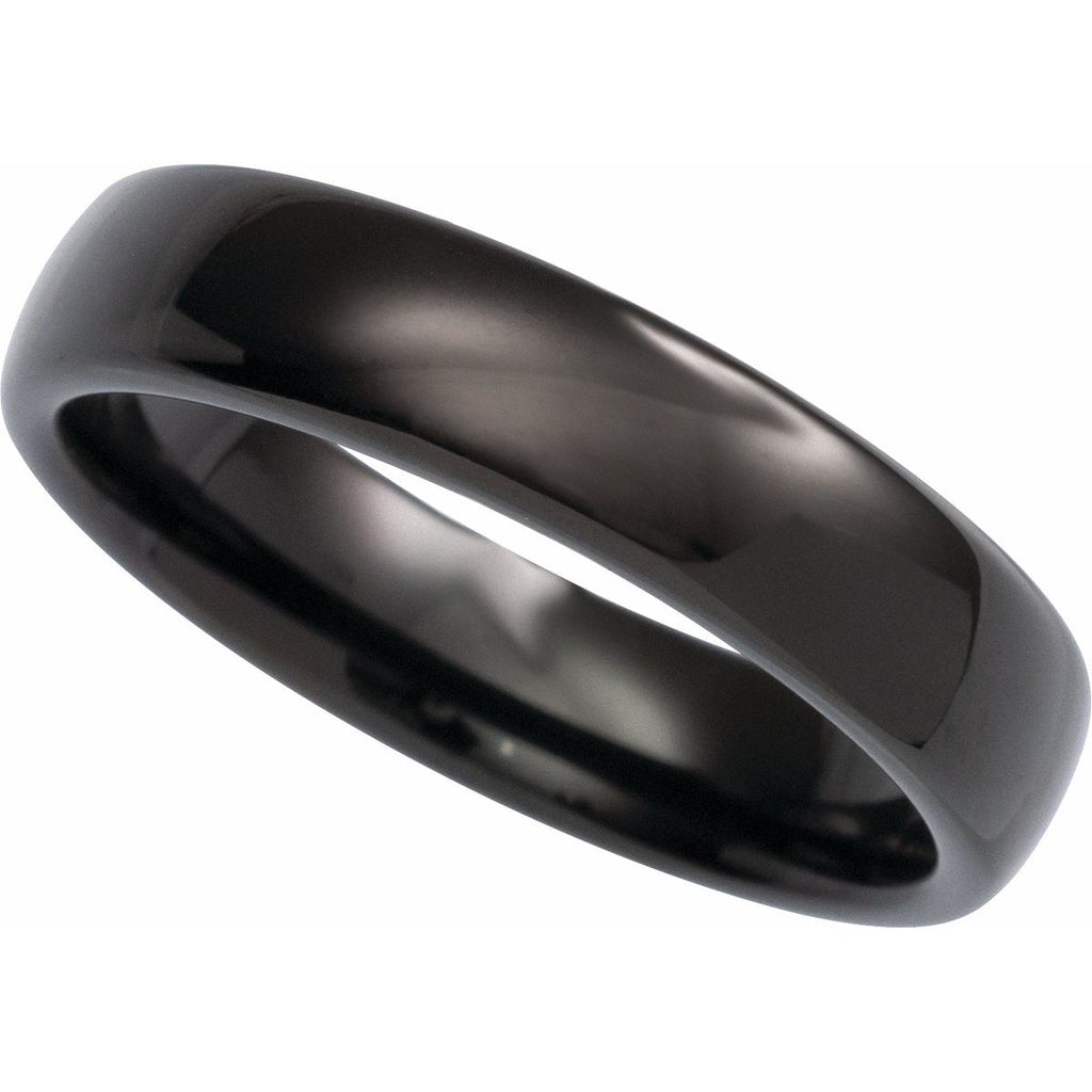 Comfort-Fit Half Round Band