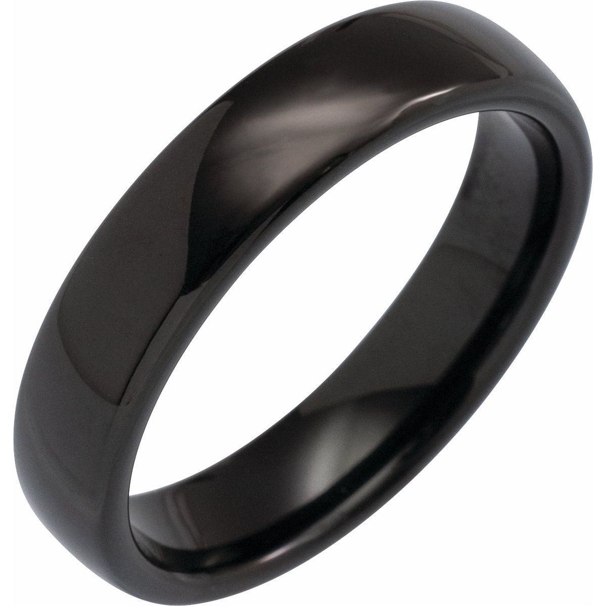Comfort-Fit Half Round Band