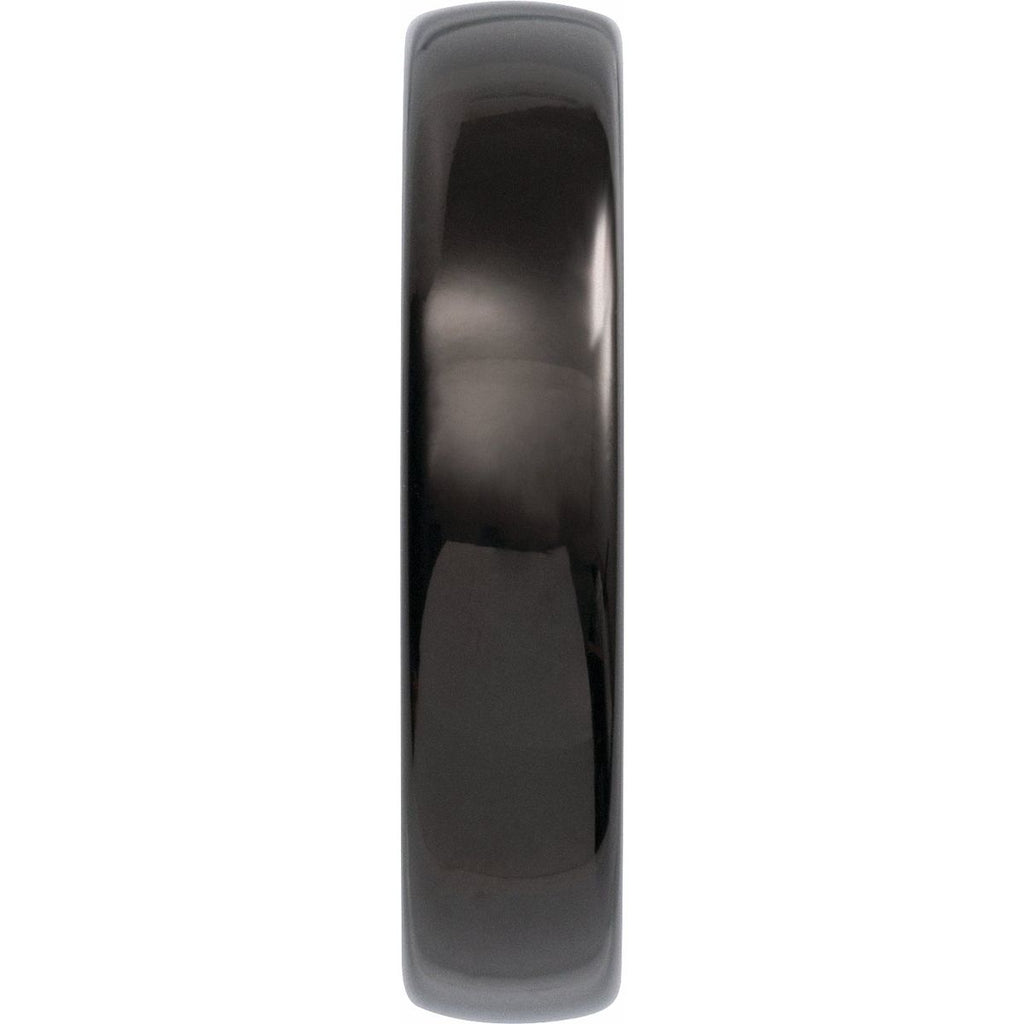 Comfort-Fit Half Round Band