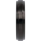 Stepped-Edge Comfort-Fit Flat Band
