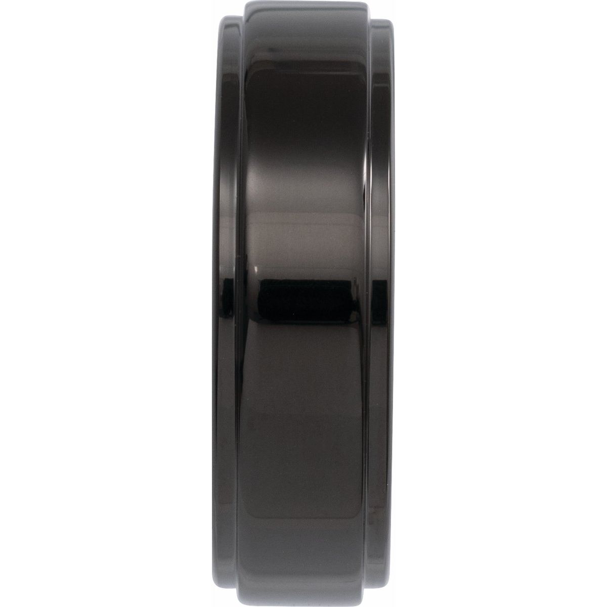 Stepped-Edge Comfort-Fit Flat Band