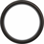 Stepped-Edge Comfort-Fit Flat Band