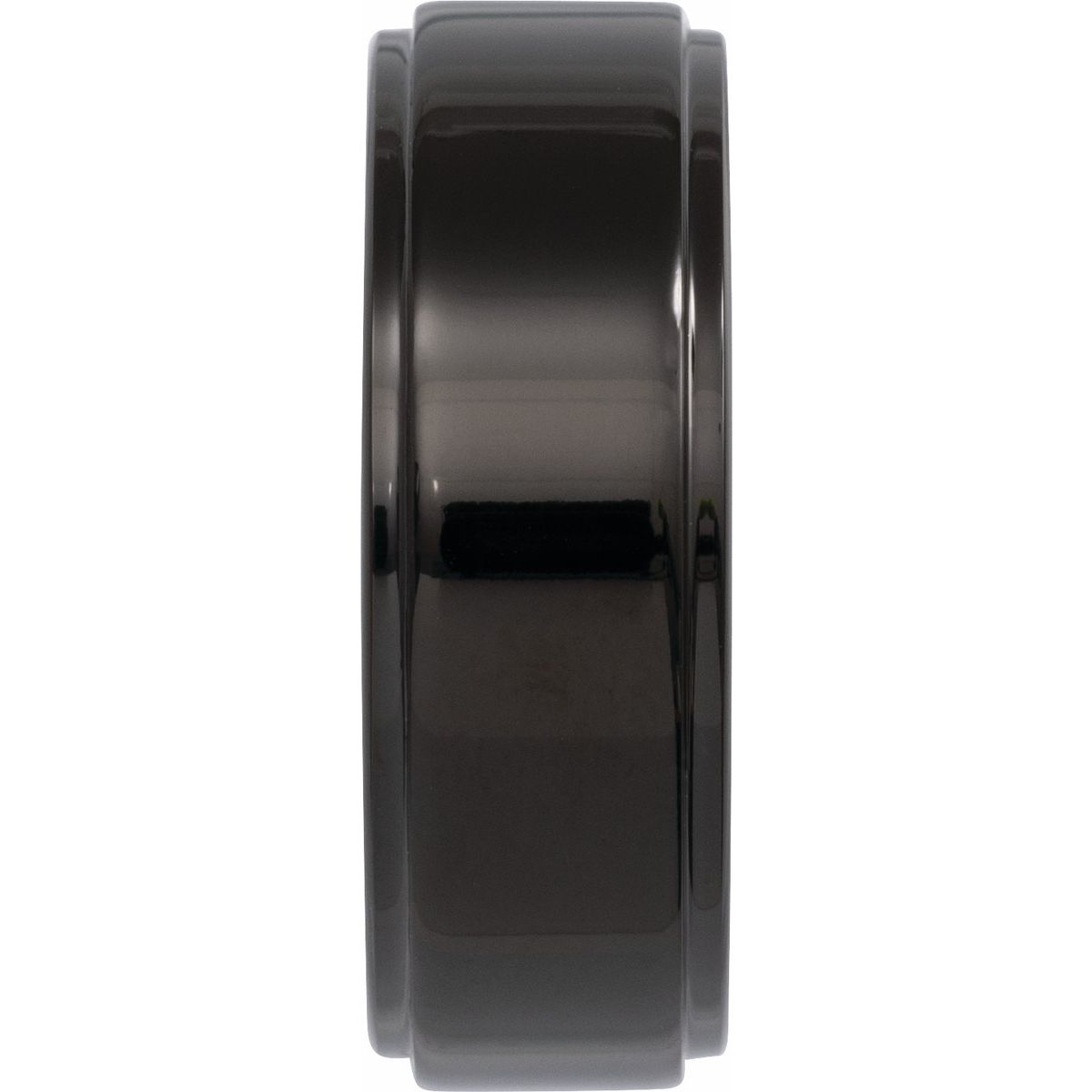 Stepped-Edge Comfort-Fit Flat Band