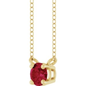 Solitaire Necklace