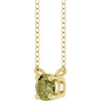 Solitaire Necklace