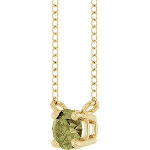 Solitaire Necklace