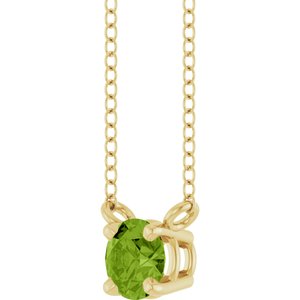 Solitaire Necklace