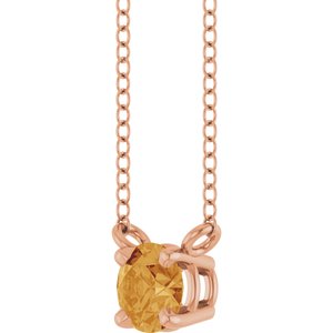 Solitaire Necklace