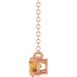 Solitaire Necklace