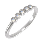 Rose-Cut Stackable Ring