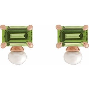 Accented Pearl Earrings