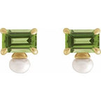 Accented Pearl Earrings