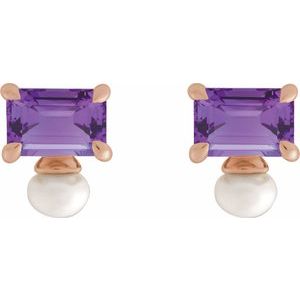 Accented Pearl Earrings