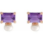 Accented Pearl Earrings