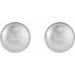 Electroform Domed Earrings