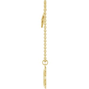 Crescent Moon & Star Necklace