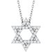 Star of David Necklace or Pendant