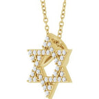 Star of David Necklace or Pendant