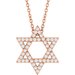 Star of David Necklace or Pendant