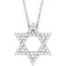 Star of David Necklace or Pendant