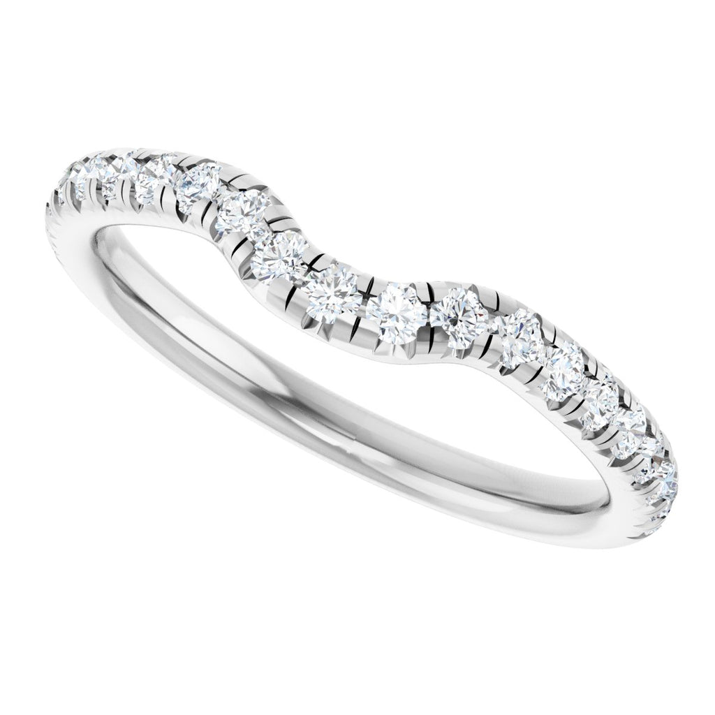 Hidden Halo-Style Engagement Ring or Band