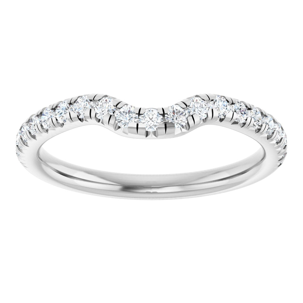 Hidden Halo-Style Engagement Ring or Band