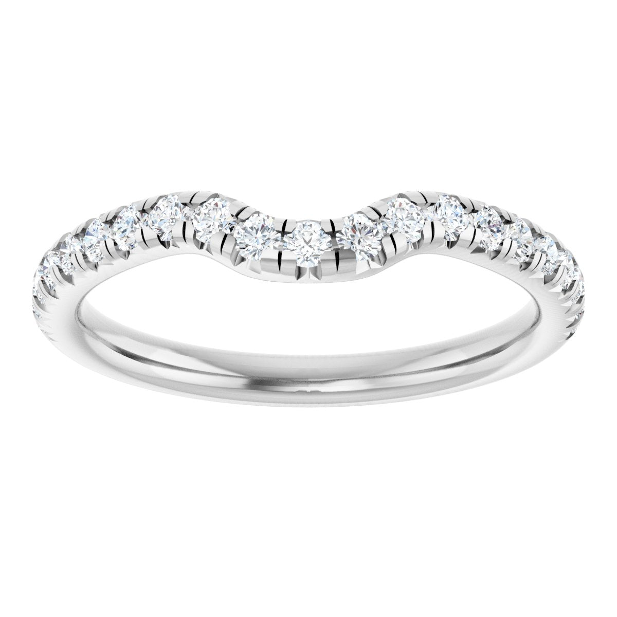 Hidden Halo-Style Engagement Ring or Band