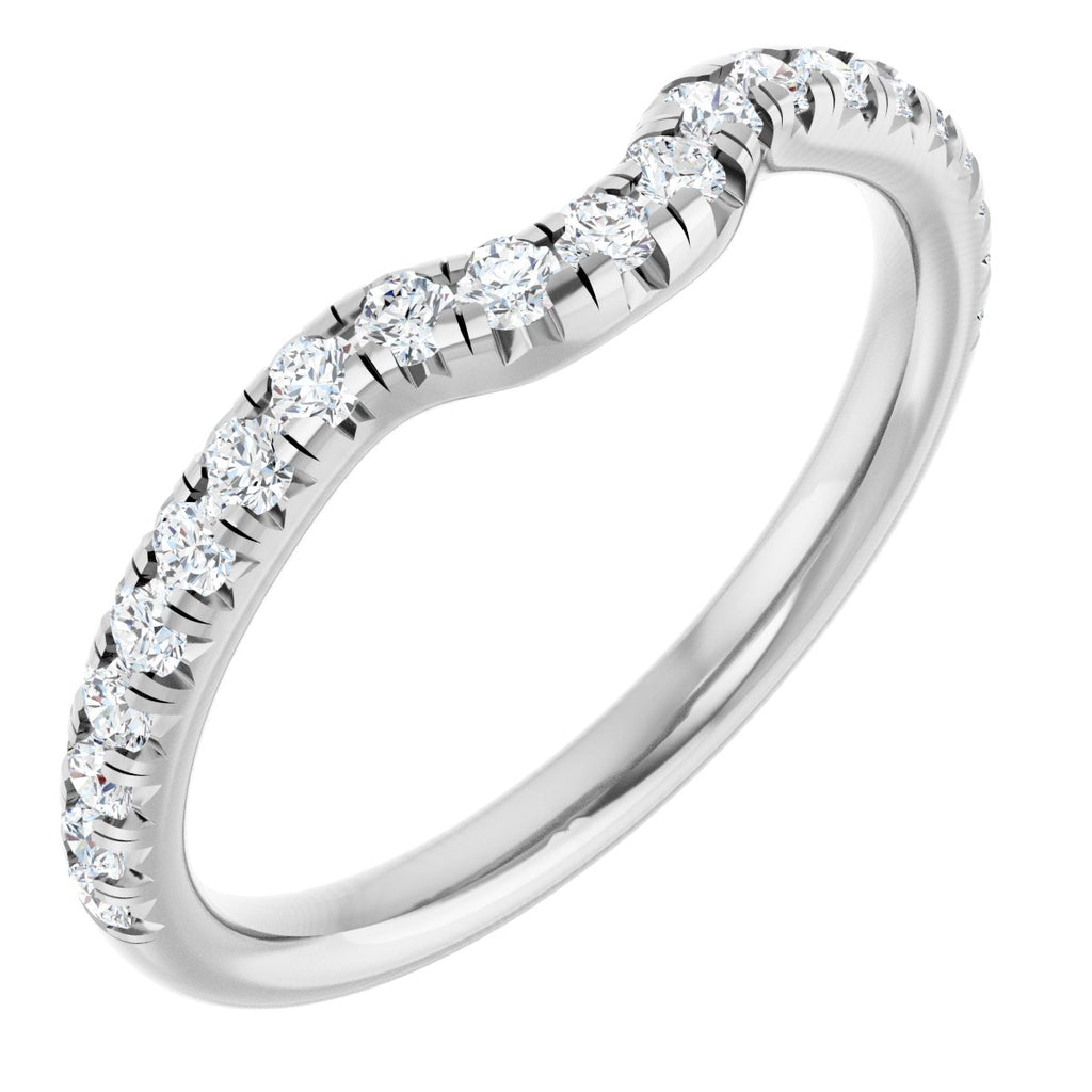 Hidden Halo-Style Engagement Ring or Band