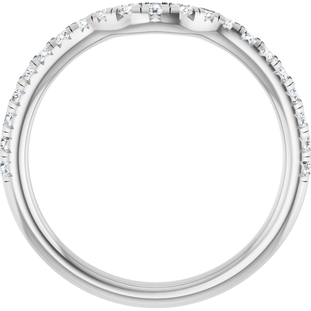 Hidden Halo-Style Engagement Ring or Band