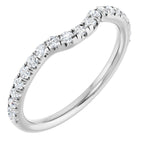 Hidden Halo-Style Engagement Ring or Band