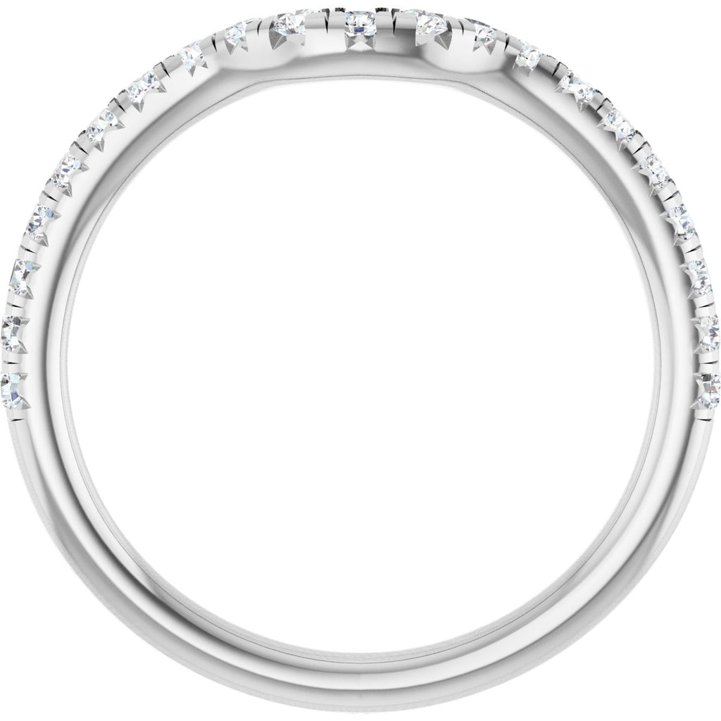 Hidden Halo-Style Engagement Ring or Band