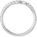 Hidden Halo-Style Engagement Ring or Band