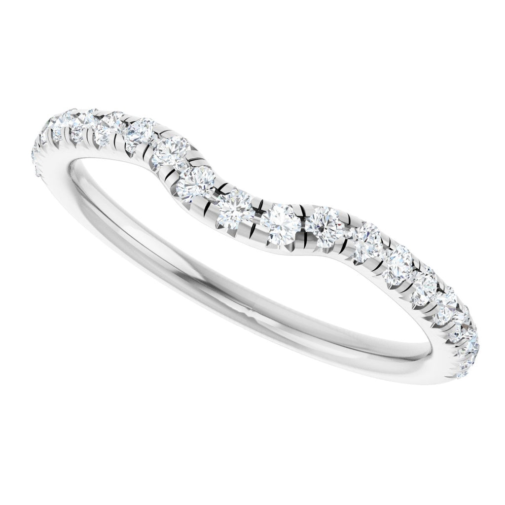 Hidden Halo-Style Engagement Ring or Band