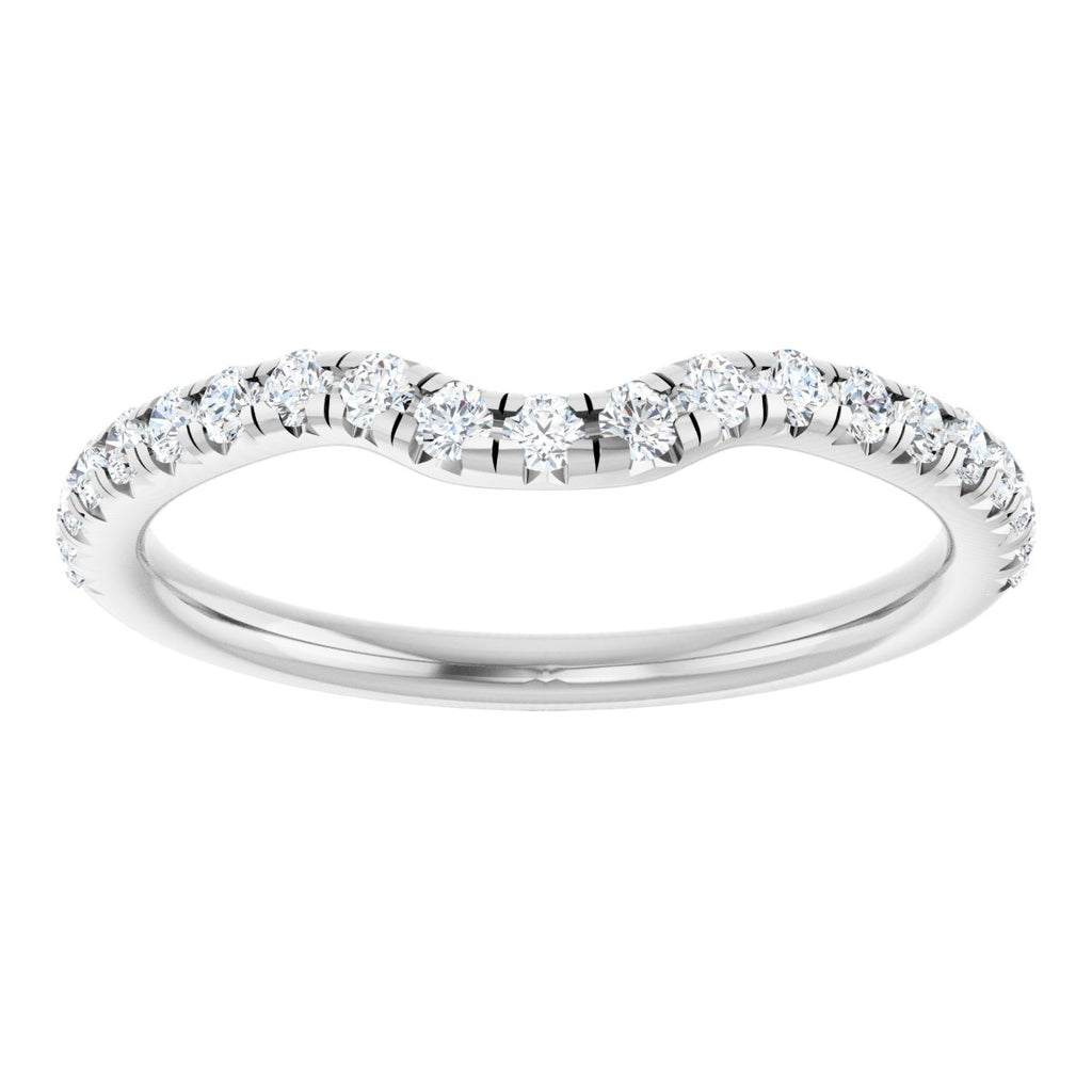 Hidden Halo-Style Engagement Ring or Band
