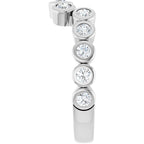 Bezel-Set Accented Engagement Ring or Band