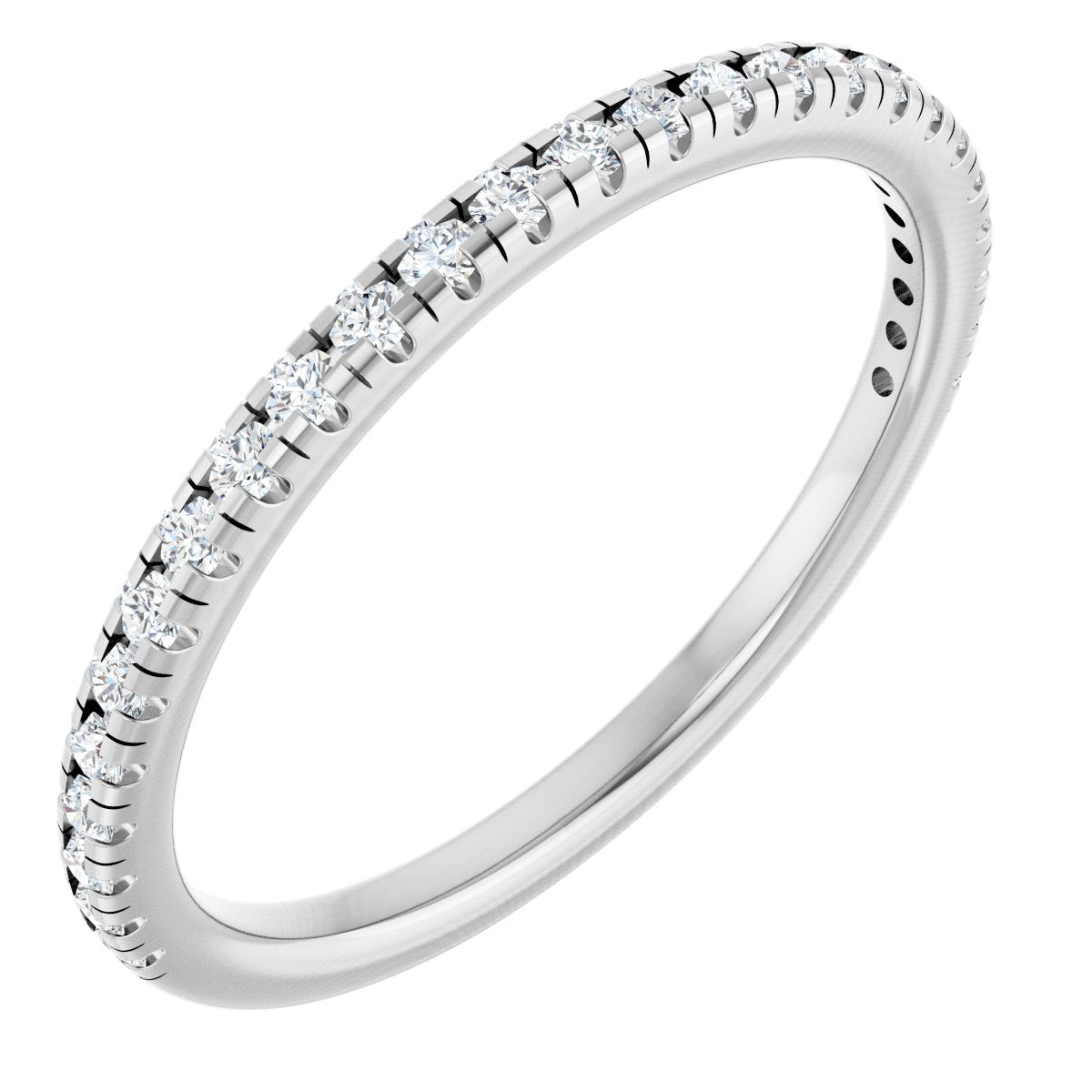 Accented Engagement Ring or Band