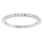 Accented Engagement Ring or Band