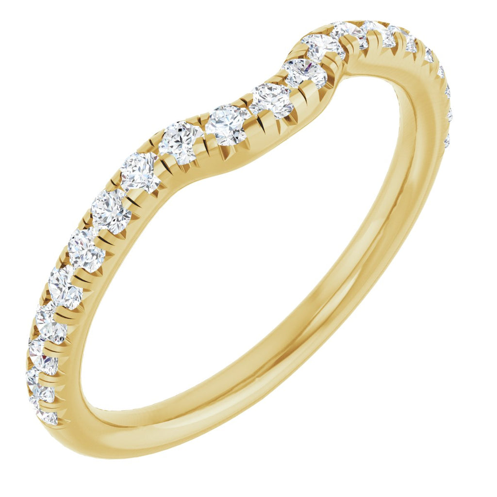 Hidden Halo-Style Engagement Ring or Band