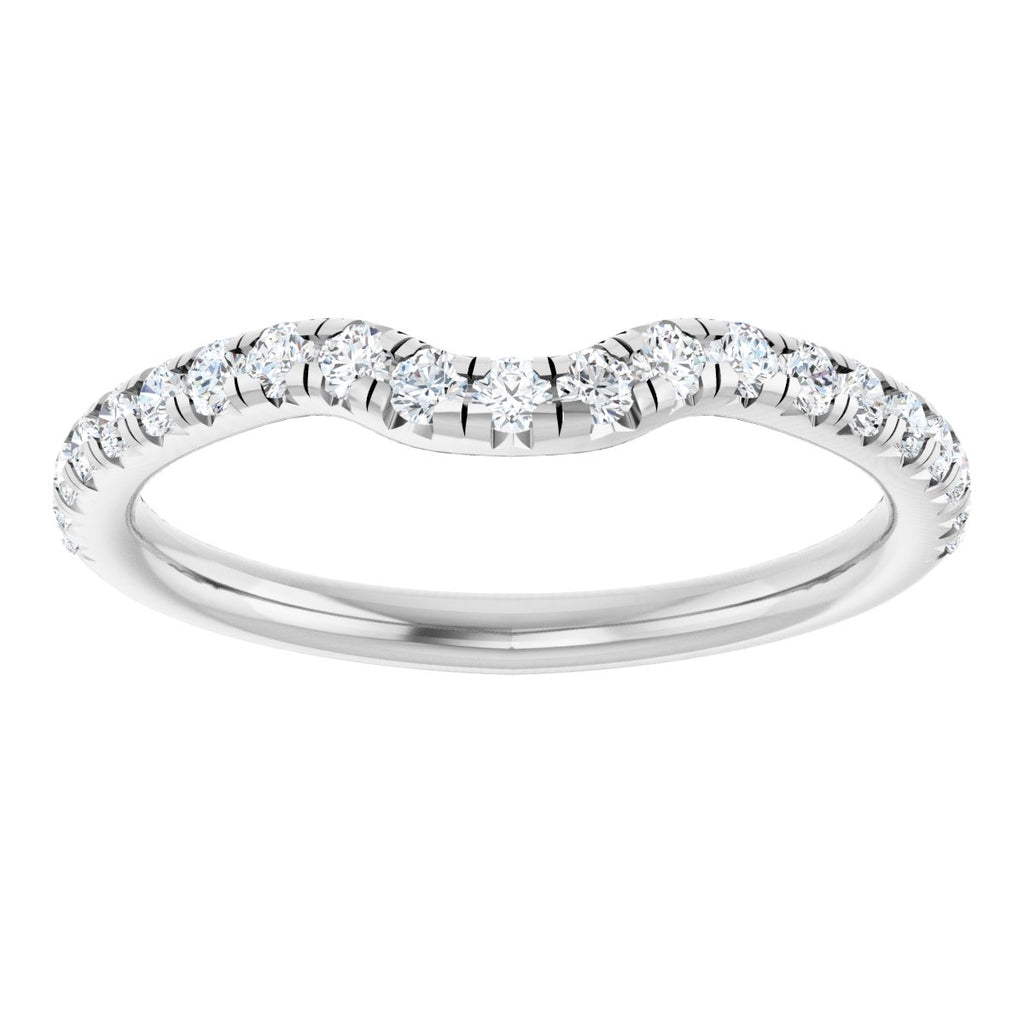 Hidden Halo-Style Engagement Ring or Band