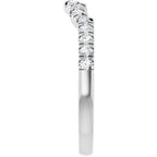 Double Claw-Prong Three-Stone Engagement Ring or Band