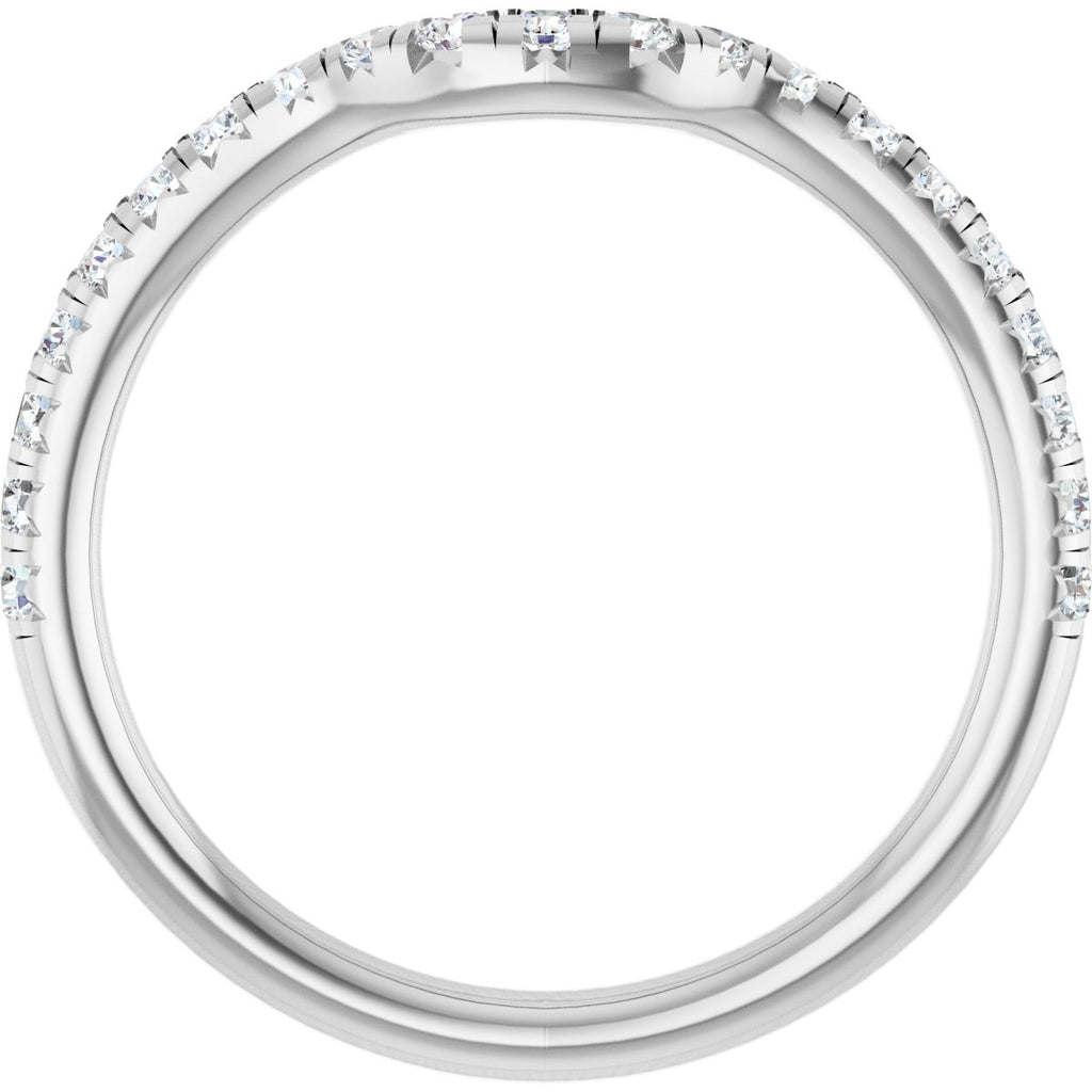 Hidden Halo-Style Engagement Ring or Band